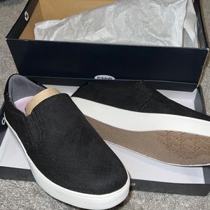 Dr Scholl’s black slip on sneakers